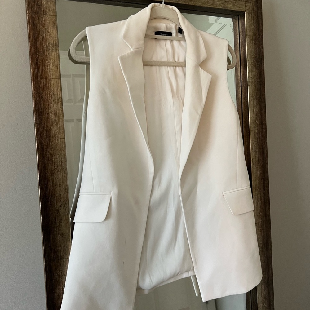 THEORY blazer vest